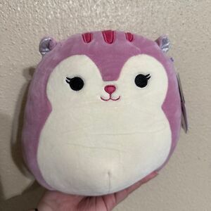 8in Allina the Squirrel Squishmallow-Squishdate 11-16-2021
